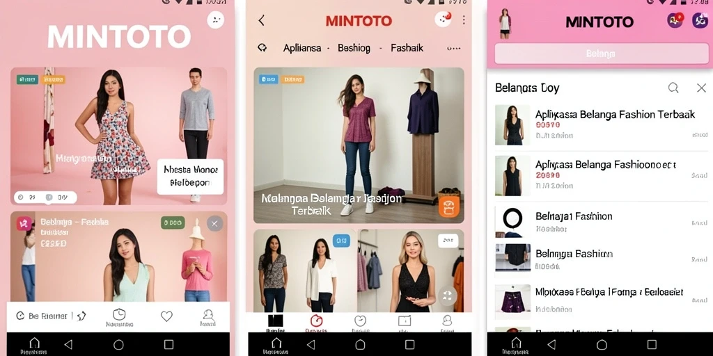Tampilan antarmuka MINTOTO yang modern dan berfungsi dengan baik.