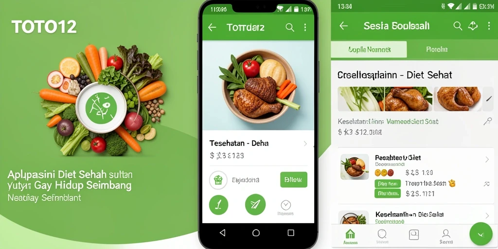 Tampilan antarmuka aplikasi TOTO12 yang menarik dan informatif.