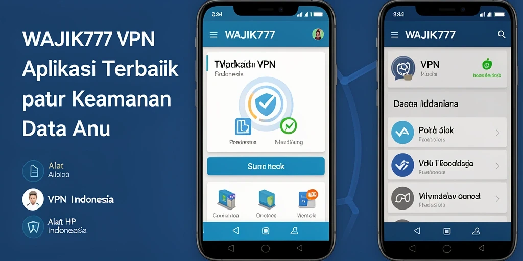 Tampilan antarmuka WAJIK777 yang intuitif dan mudah digunakan.