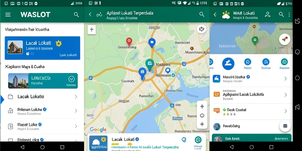 Tampilan antarmuka aplikasi WASLOT yang intuitif dan fungsional.